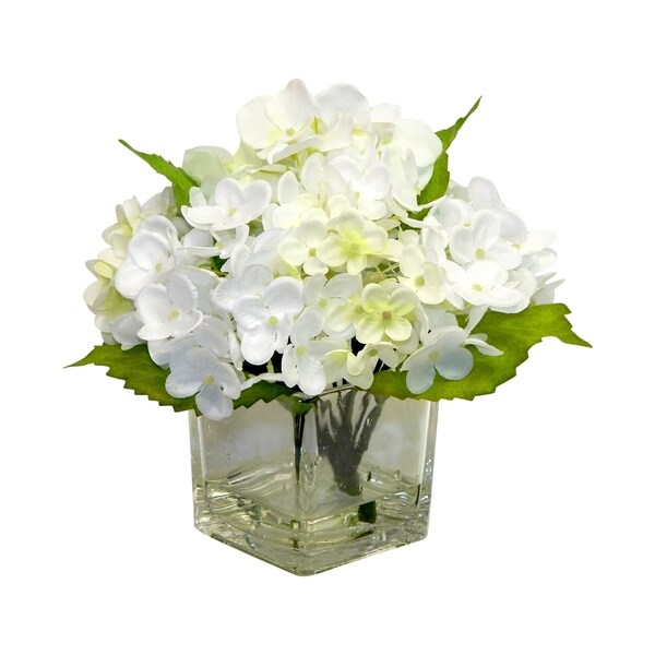 Elegant garden hydrangea arrangement