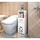 3-tier Portable Bathroom Waterproof Toilet Space Saver Storage Cabinet - Thumbnail 0