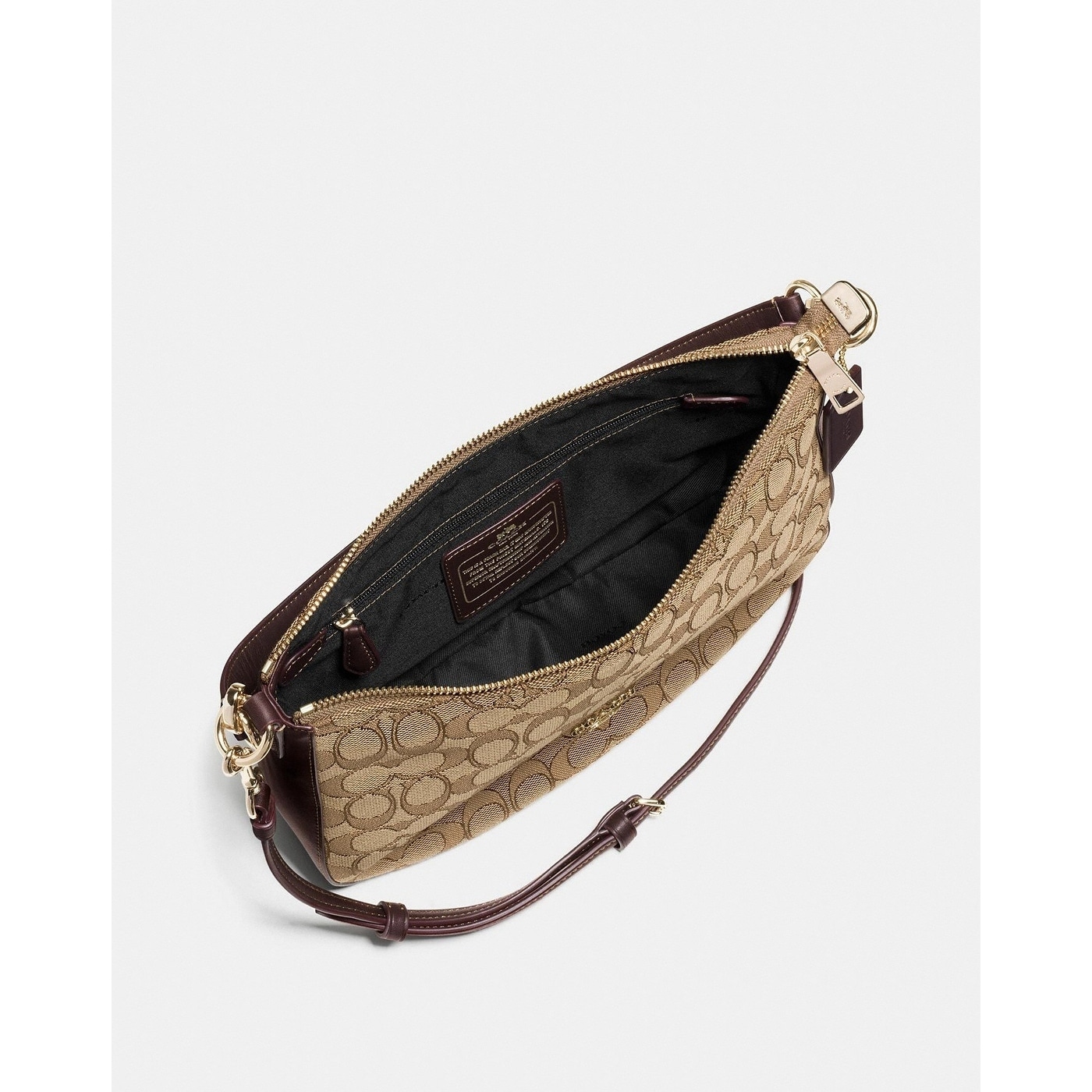 coach chelsea crossbody in signature jacquard