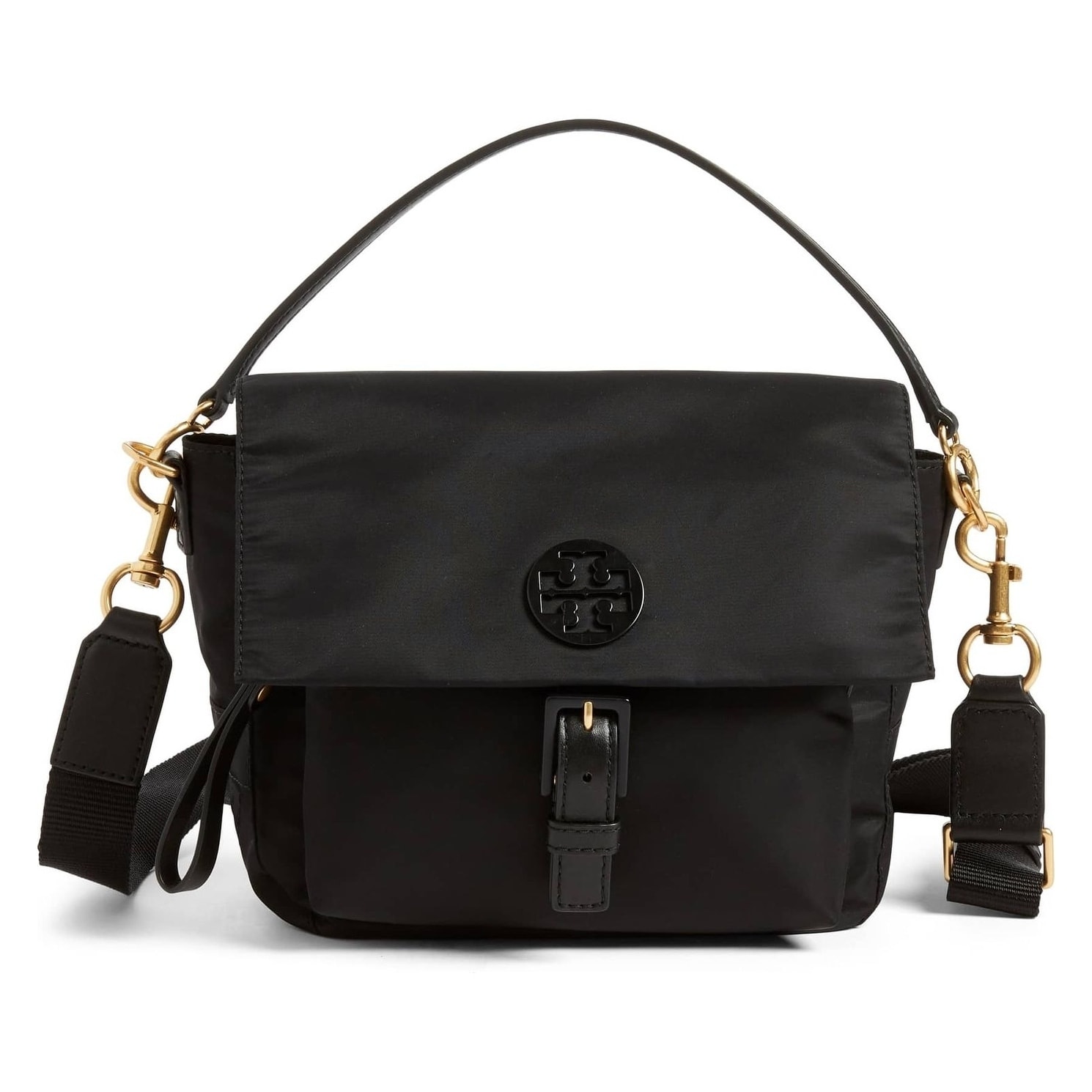 Tory burch tilda discount nylon slouchy satchel