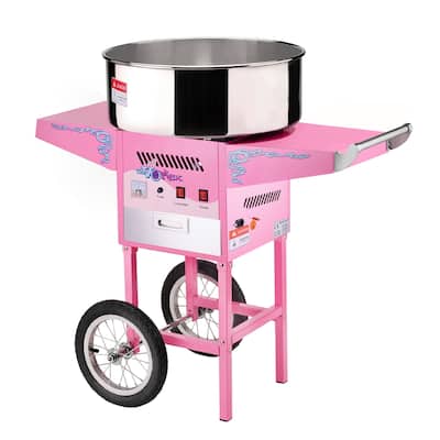 Great Northern Popcorn Commercial Cotton Candy Machine Floss Maker With Cart