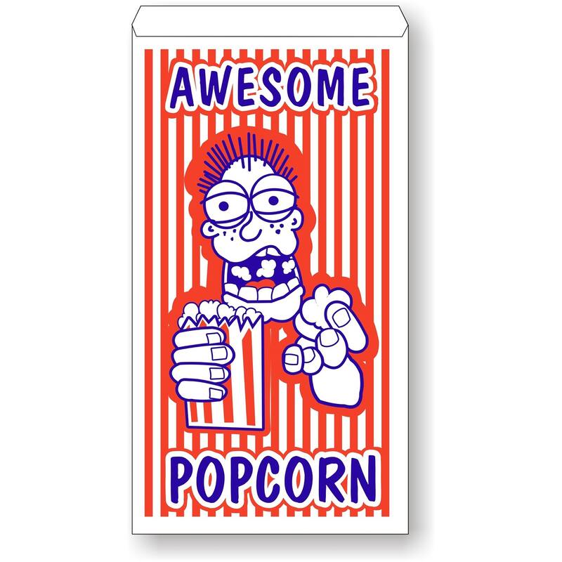 Great Northern Popcorn Case Premium Quality Movie Theater 2oz oz Popcorn Bags
