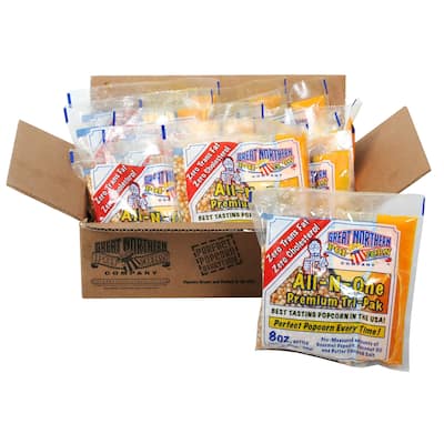 Great Northern Popcorn Premium 8oz Popcorn Portion Packs