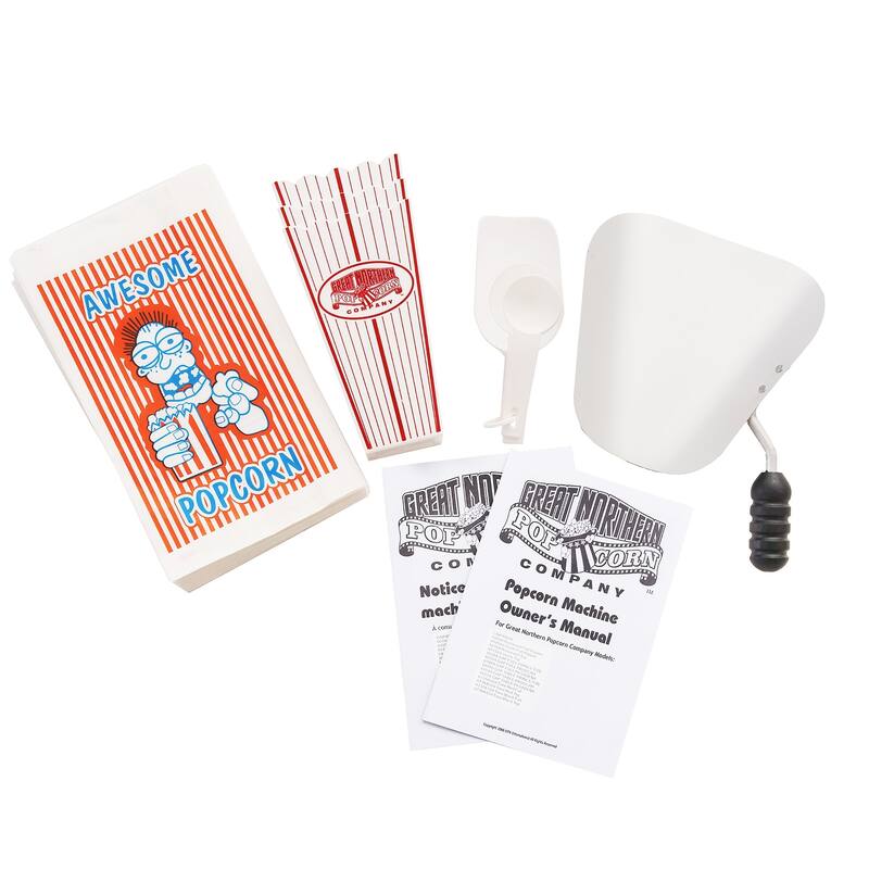 Great Northern Popcorn Foundation Popcorn Machine Cart, 8oz