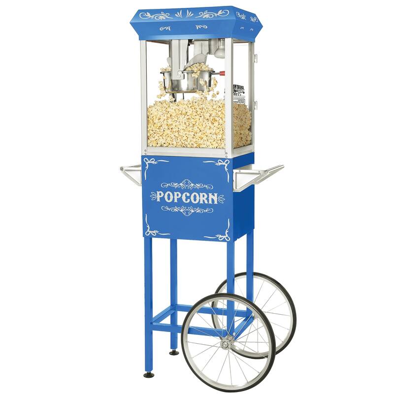 Great Northern Popcorn Foundation Popcorn Machine Cart, 8oz