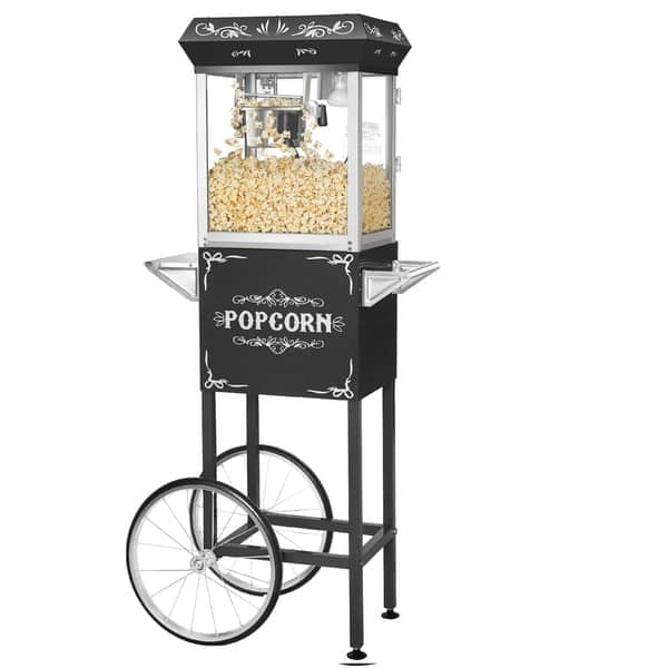 Great Northern Popcorn Machine Pop Pup Retro Style Popcorn Popper 2.5oz