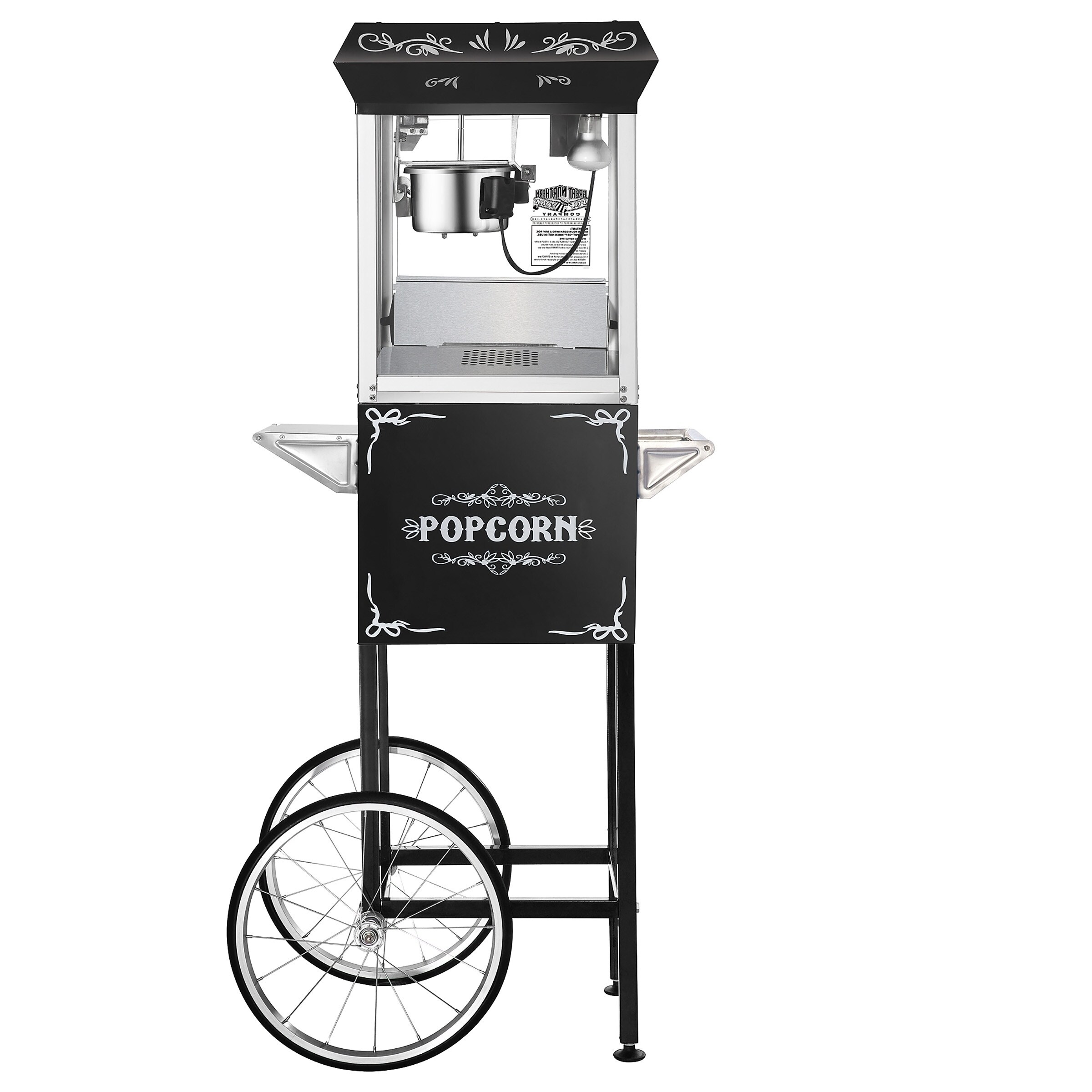 Popcorn Maker,40 Cups,Hot Air Popcorn Machine,Temperature Control With  Digital Display,Popcorn Popper Machine With 10 PACK Popcorn Buckets,Old  Fashion Popcorn Machine Movie Theater Style