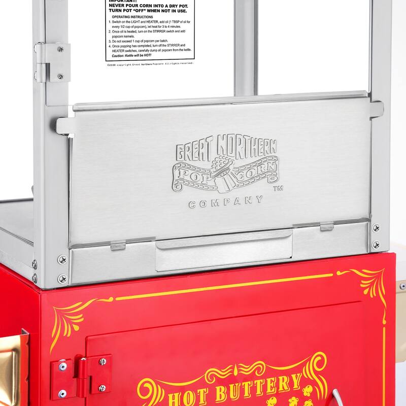 Great Northern Popcorn Good Time Popcorn Machine, 8oz