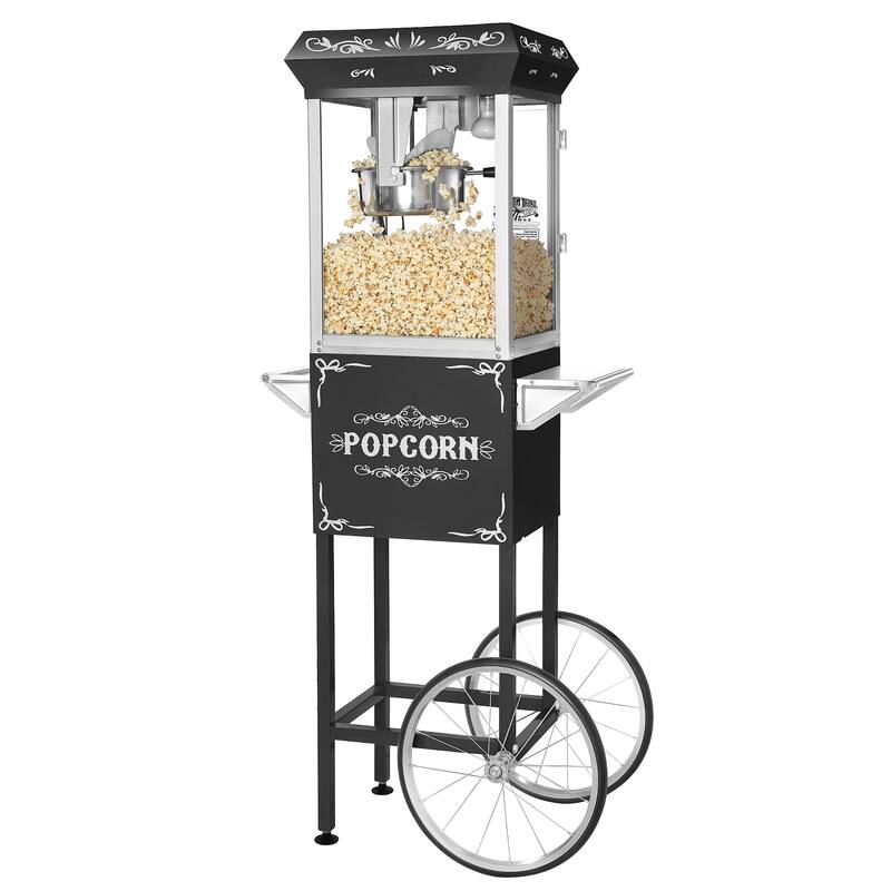 Great Northern Popcorn All Star 8-oz. Popcorn Machine and Cart - 8 oz
