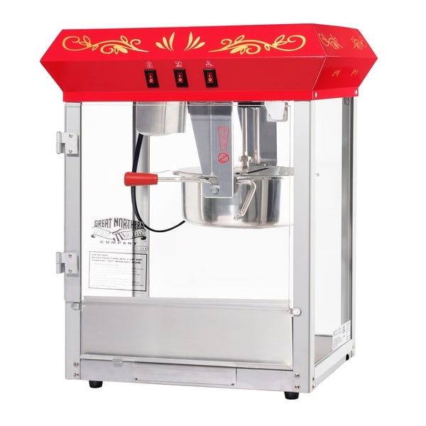 Great Northern Popcorn All Star 8-oz. Popcorn Machine and