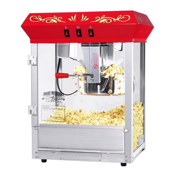 8 oz popcorn machine with cart