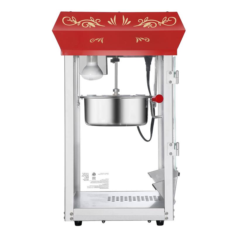Great Northern Popcorn Red Countertop Foundation Popcorn Machine, 8oz - 8 oz