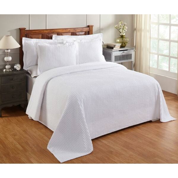 Better Trends Julian 100 Percent Cotton Tufted Chenille A Medium Firm Mattress With Balanced Support And Pressure Point Relief For All Sleeping Positions