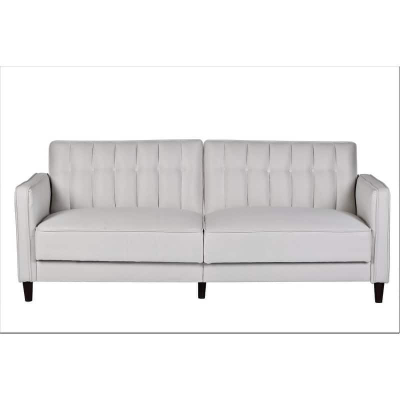 Grattan Luxury Velvet Upholstered Sofa Bed - Beige