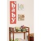 preview thumbnail 11 of 12, Wooden Baby Sign - Large Nursery Wall Art - Baby Shower Gift Sign - 35 x 10