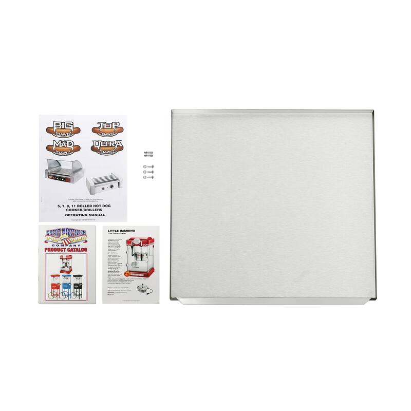 Great Northern Popcorn Commercial 30 Hot Dog 11 Roller Grilling Machine 1650W