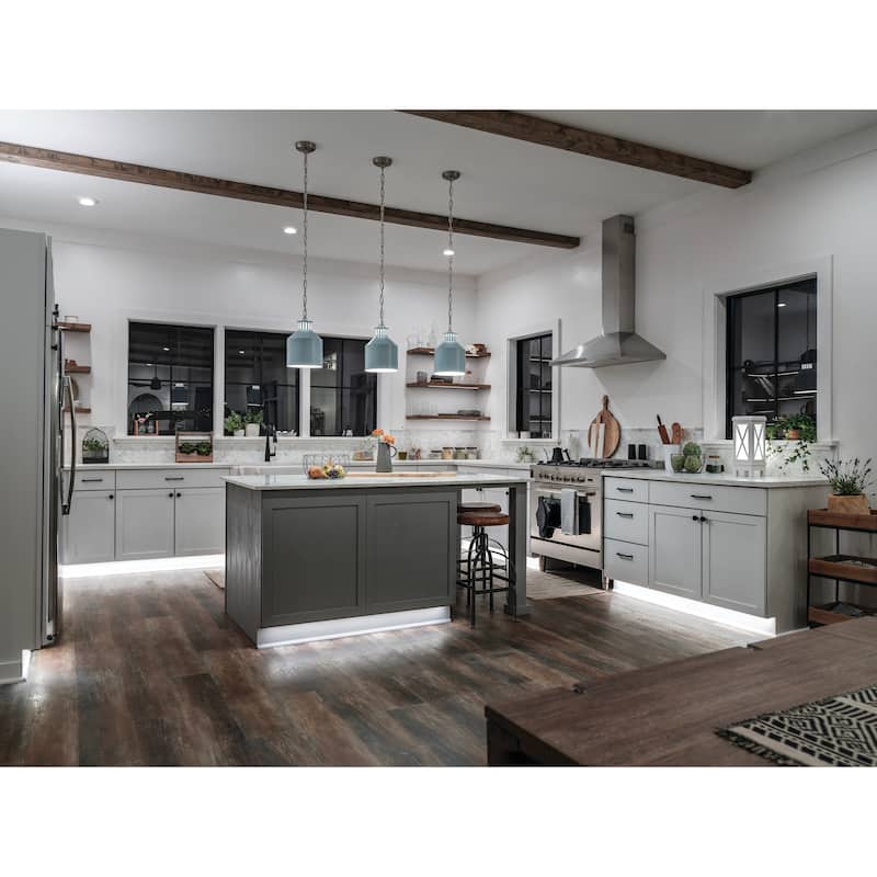 Kichler Montauk 1-light Blue Mini Pendant