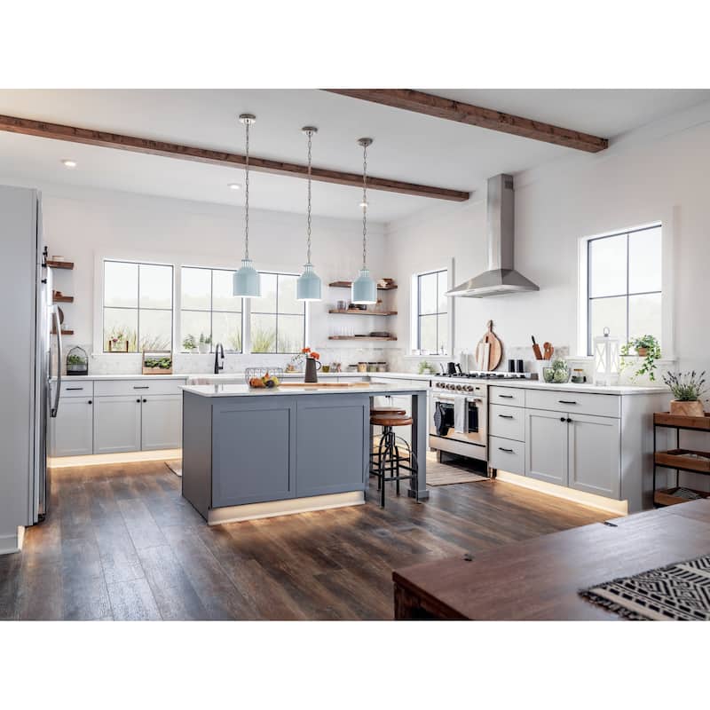 Kichler Montauk 1-light Blue Mini Pendant