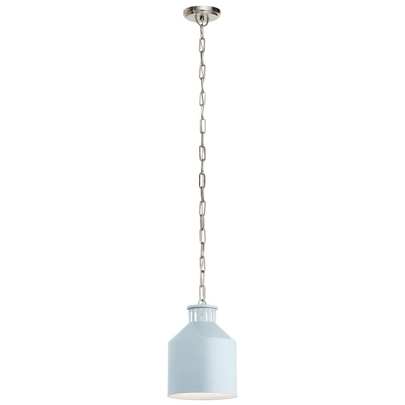 Kichler Montauk 1-light Blue Mini Pendant
