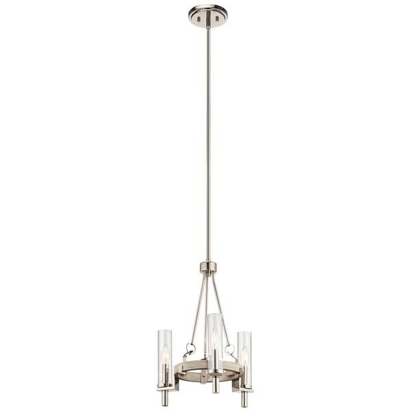 Kichler Telan 3-Light Off-white Farmhouse Chandelier