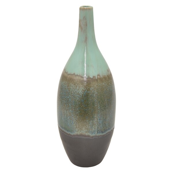 Three Hands 19.5 " Blue - CERAMIC VASE