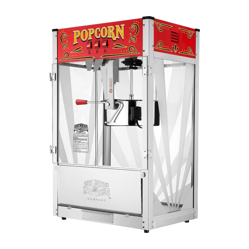 Popcorn Machine 2.5oz Retro Style Popcorn Popper Small Popcorn Maker Machine  Electric Heating Corn Popper - AliExpress