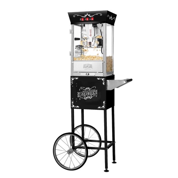 popcorn machine 8 oz with cart
