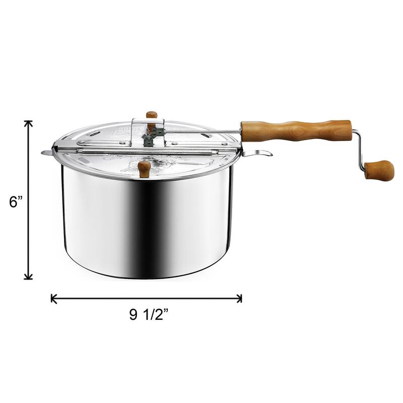 Great Northern Popcorn Original Spinner Stovetop 6 1/2 QT Popcorn - oz