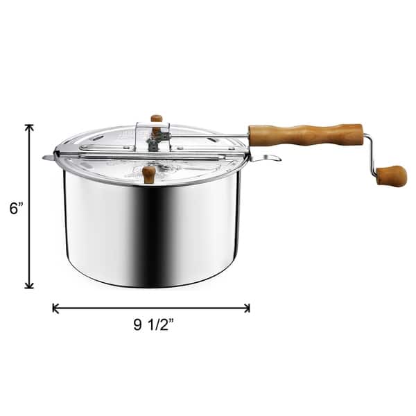 Great Northern Popcorn Original Spinner Stovetop 6 1/2 QT Popcorn - oz