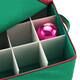 Tim Totes Christmas Ornament Storage Holds 75 Balls w/ Dividers