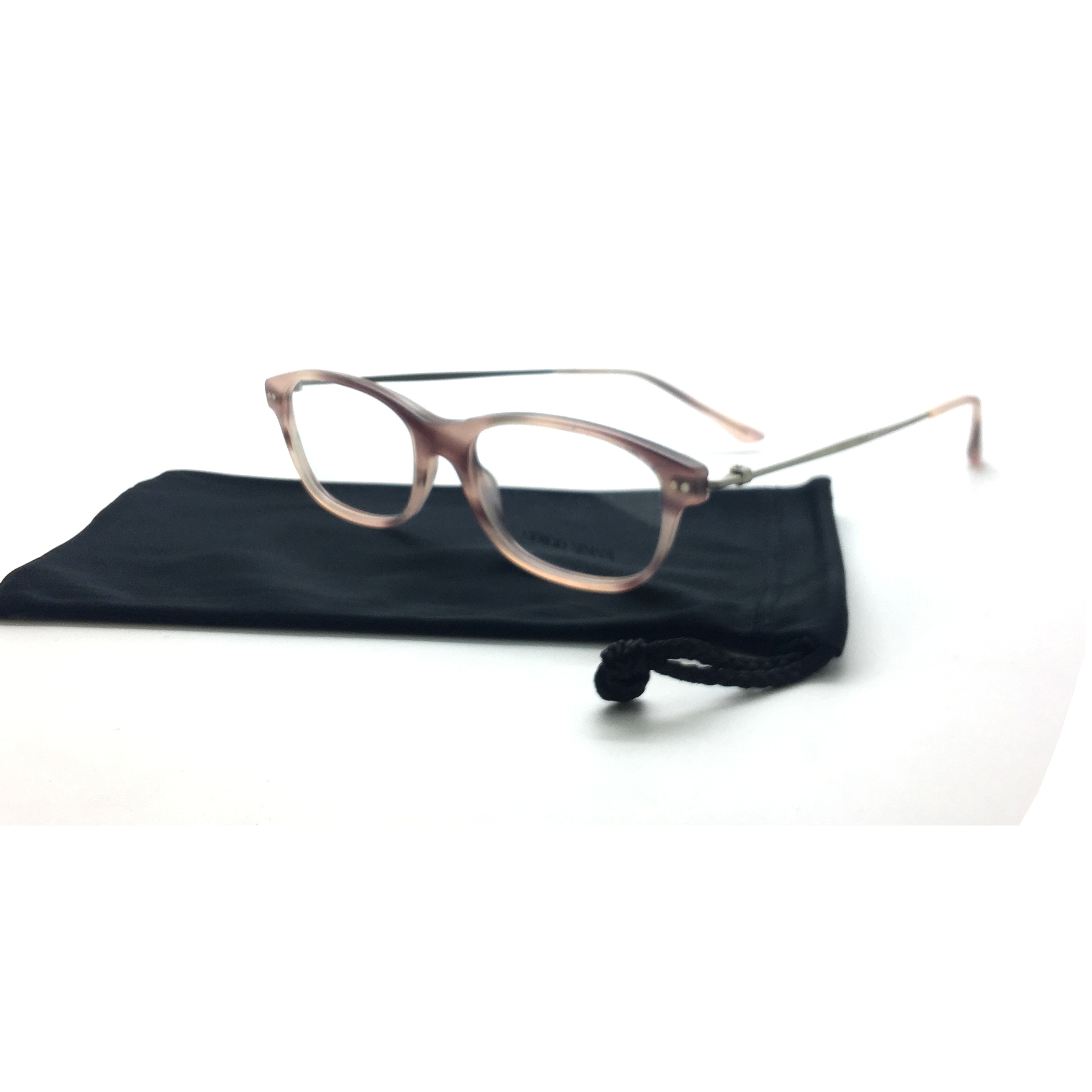 pink plastic eyeglass frames