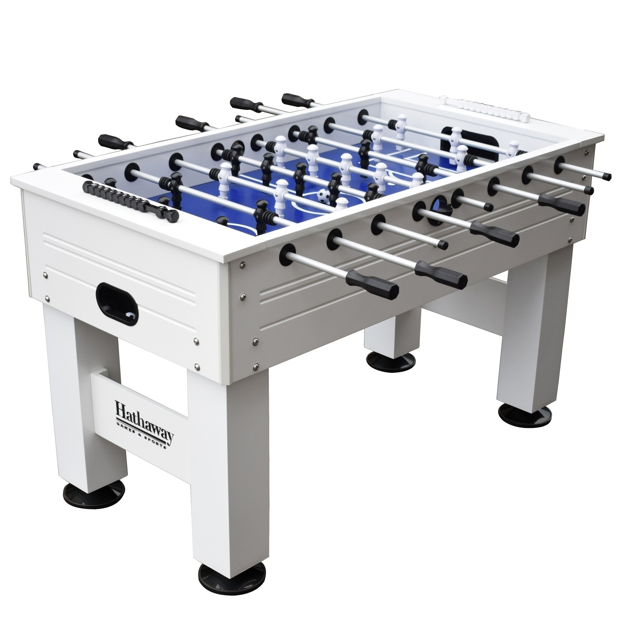 Highlander 55in Outdoor Foosball Table with Waterproof White eBay