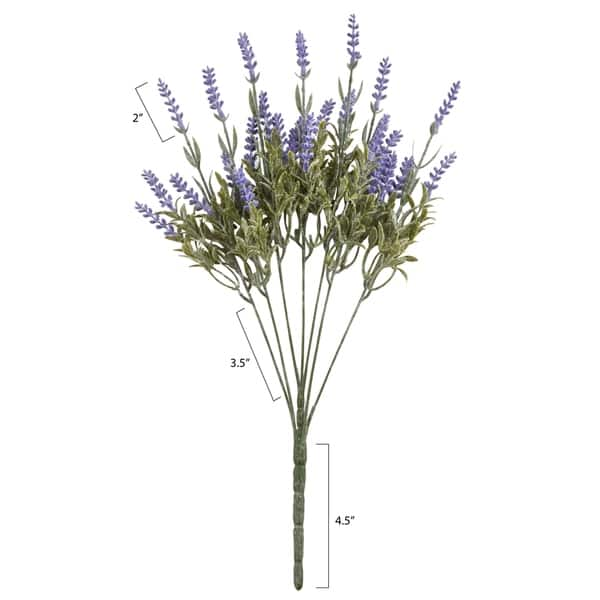 Lavender Artificial Flowers (Set of 12) - Bed Bath & Beyond - 23463499