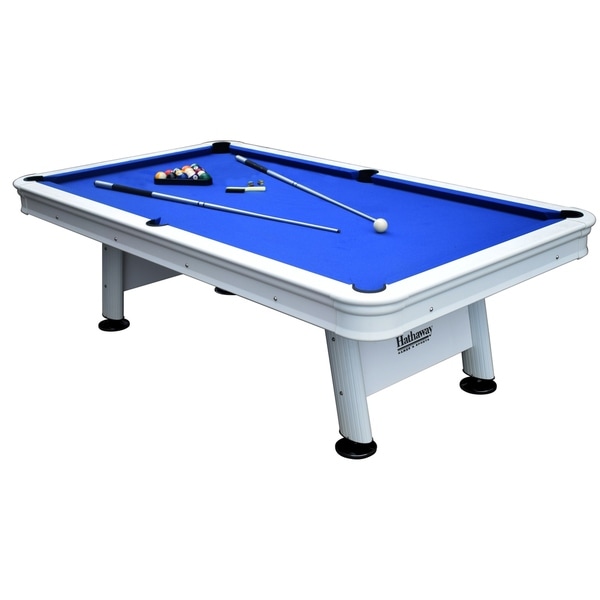 Shop Alpine 8-ft Outdoor Pool Table with Aluminum Rails ...