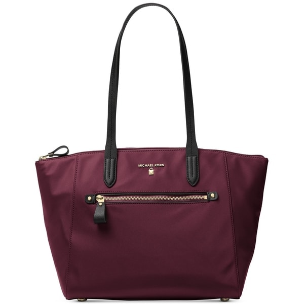 michael kors plum tote