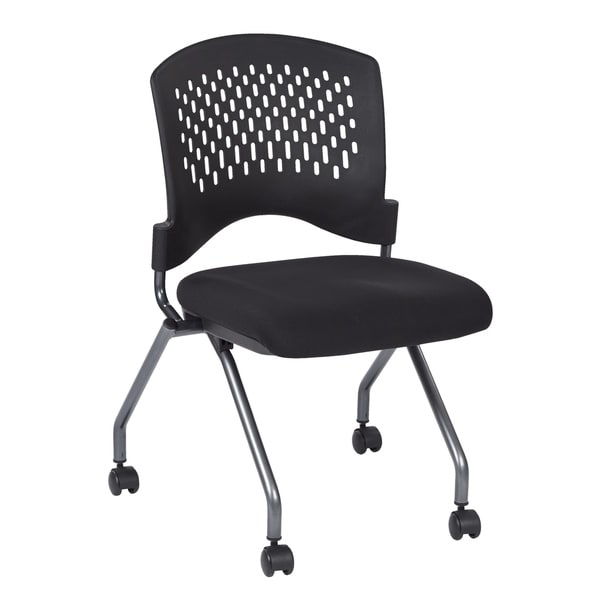 armless folding chair