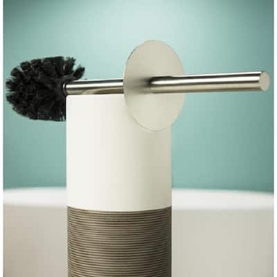 Sealskin Toilet Brush And Holder Doppio Brown