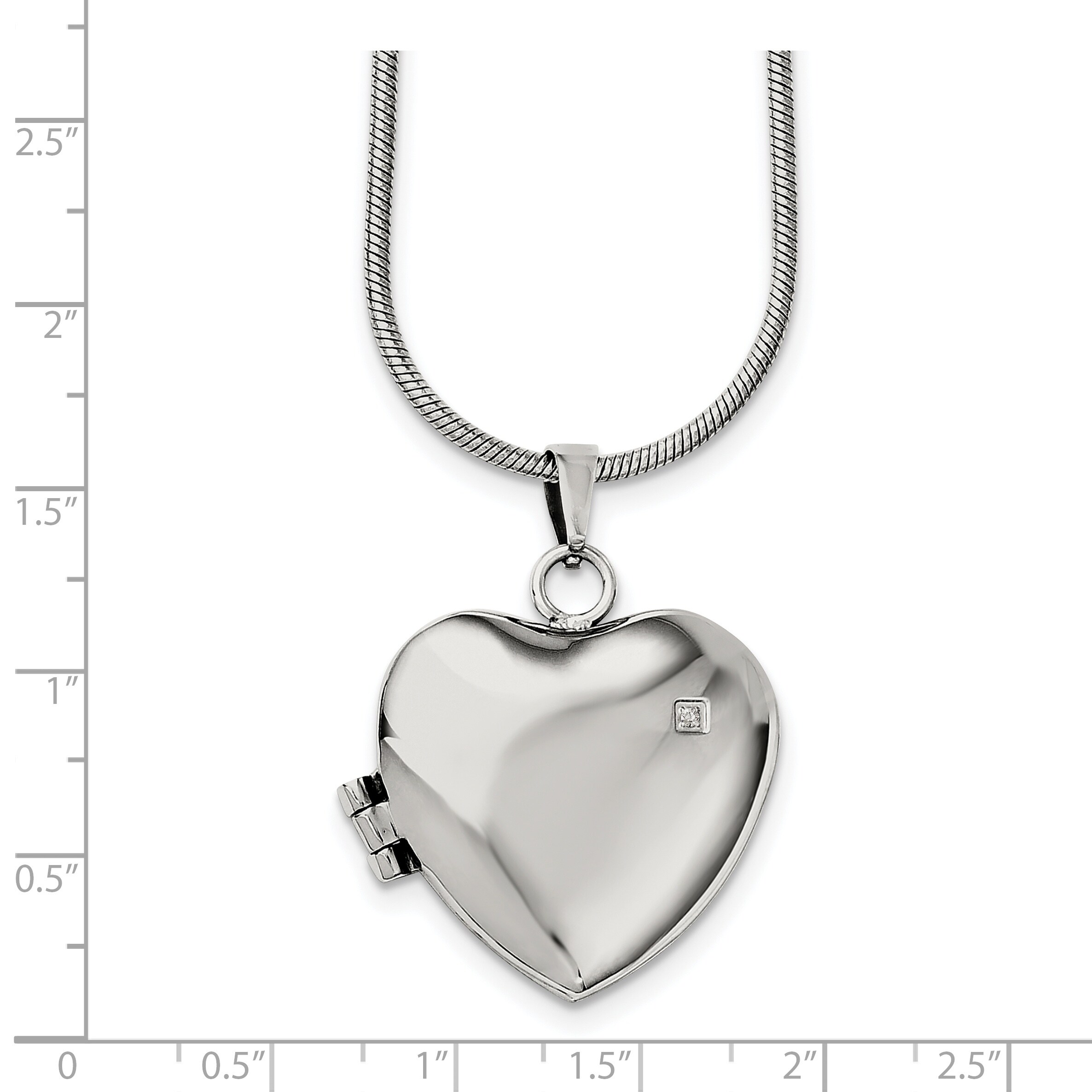 magnetic heart necklace