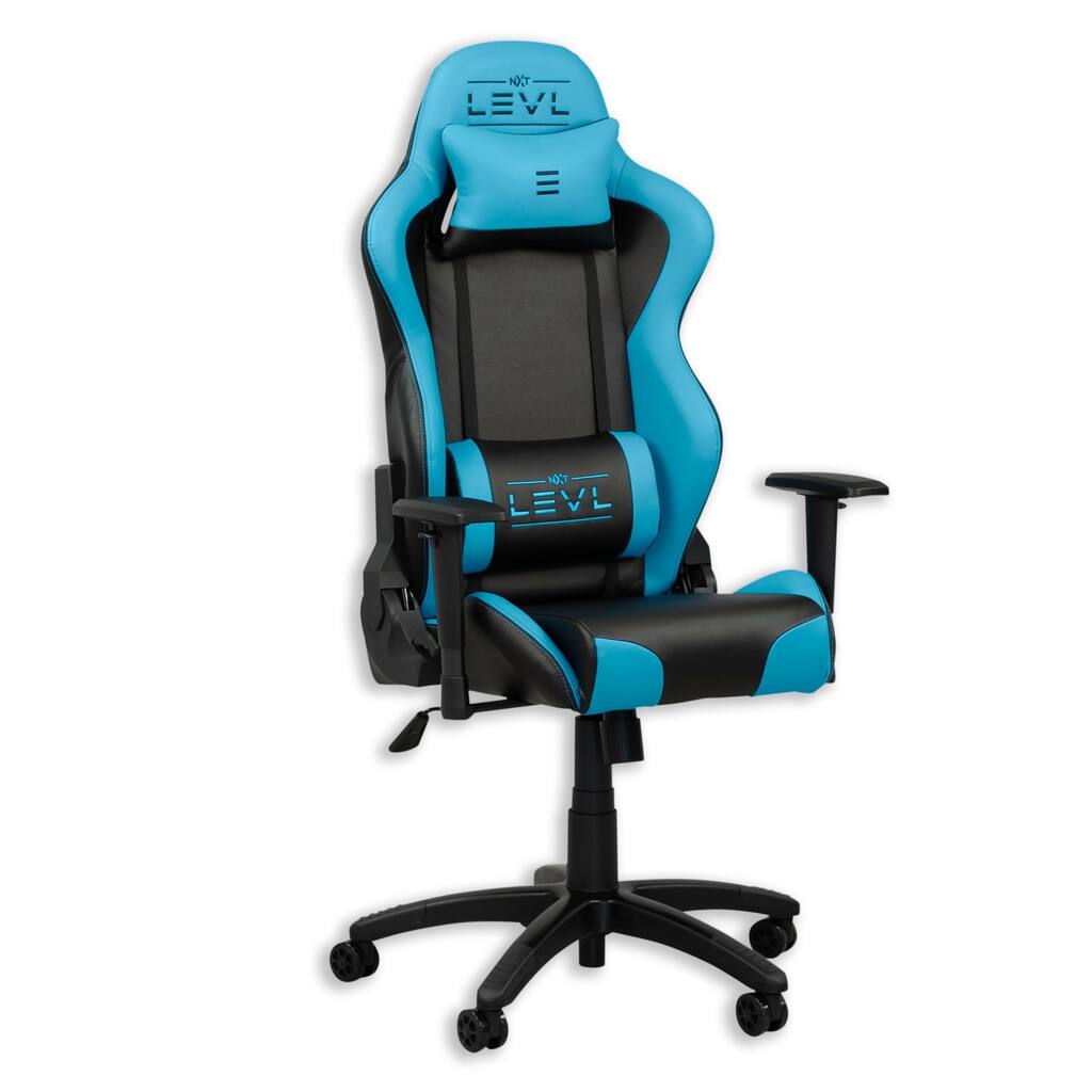 NXT Levl Gaming Chair, Heavy Duty, Neck and Lumbar Cushions
