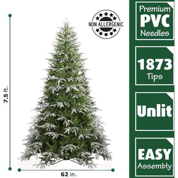 Fraser Hill Farm 7 5 Ft Hunter Fir Artificial Christmas Tree Fraser Hill Farm 7 5 Ft Hunter Fir