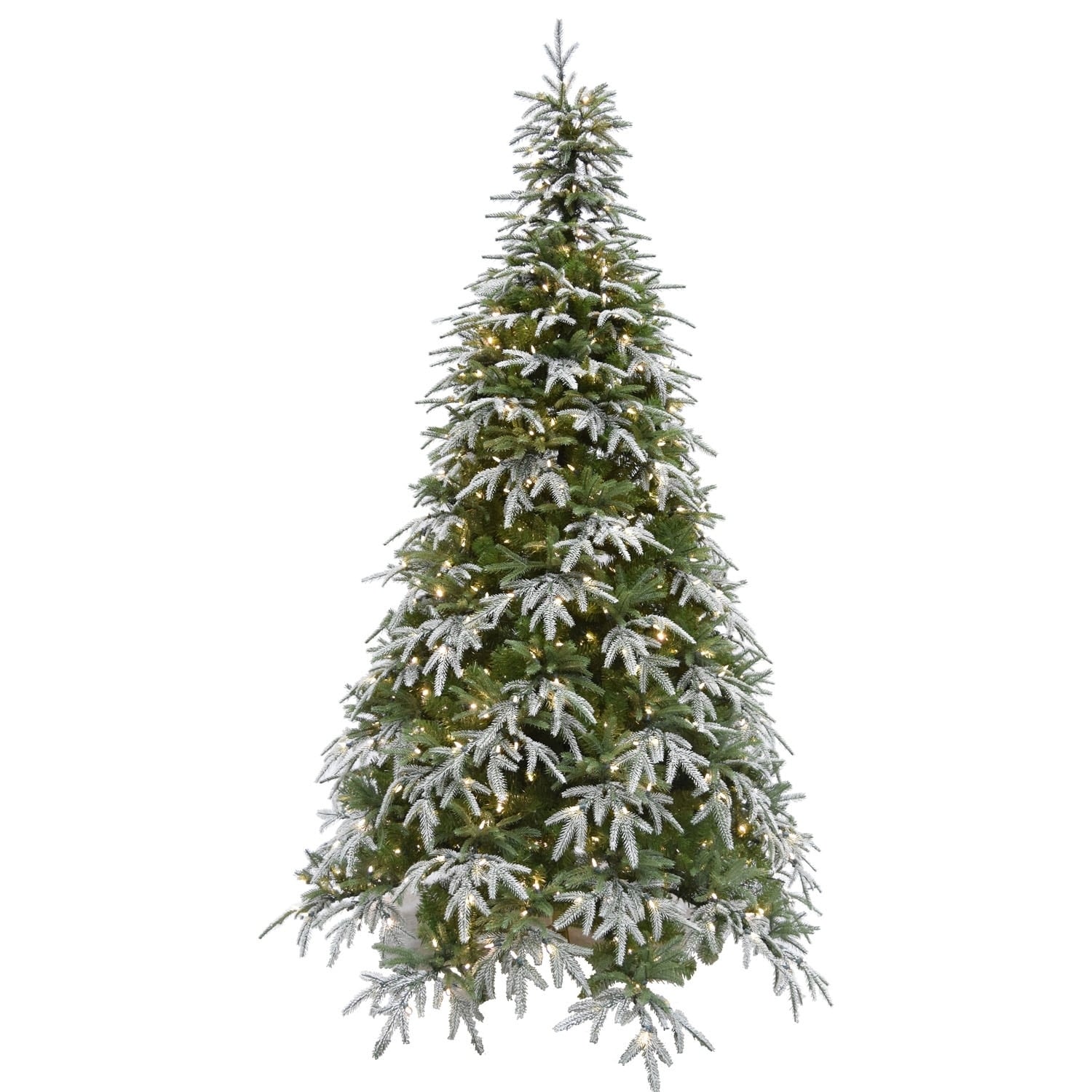 Fraser Hill Farm 7.5 Ft. Hunter Fir Artificial Christmas Tree with LED  String Lighting, image size:1500x1500