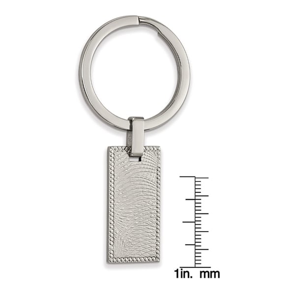 rectangular key ring