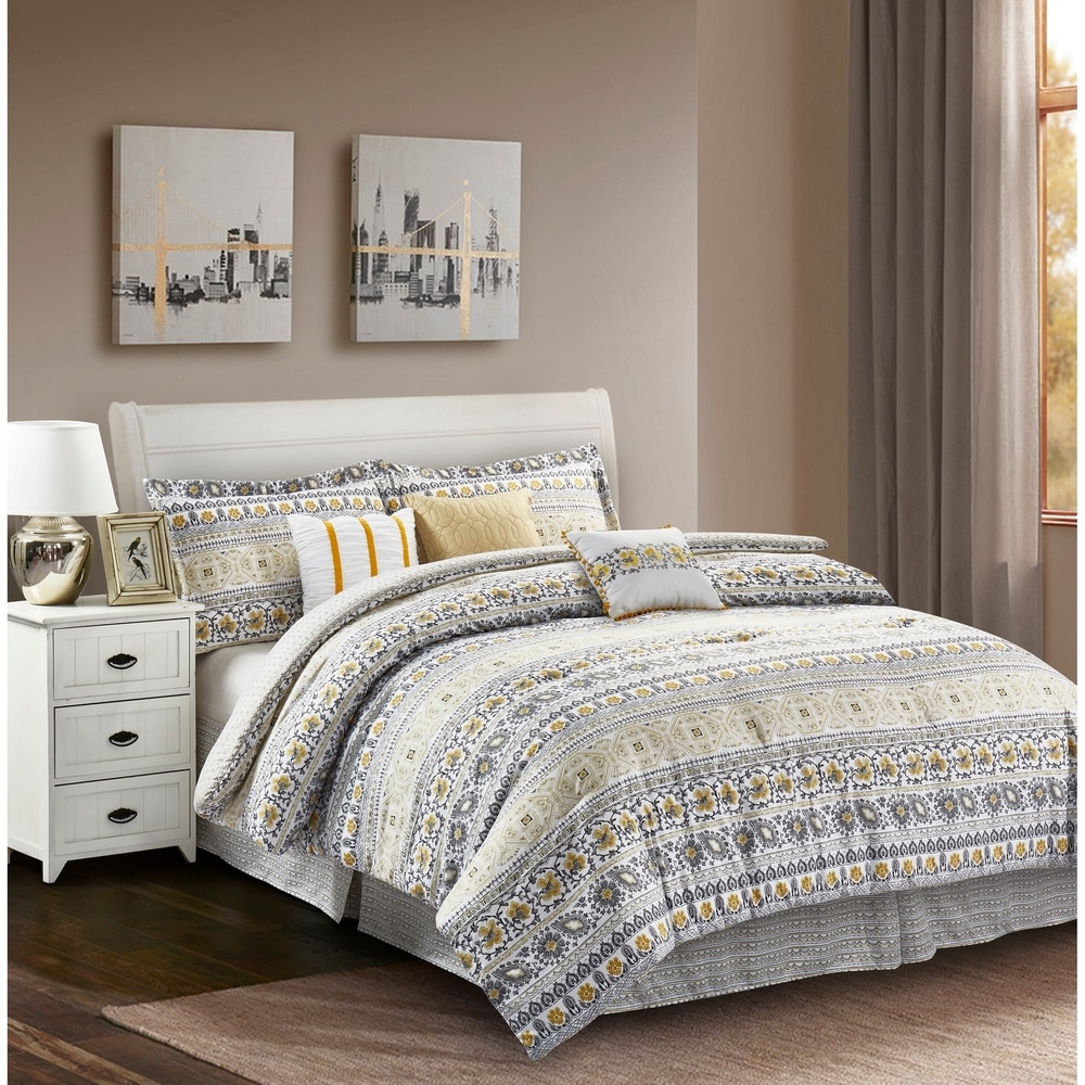 Chloe Cottage Blue Comforter Set