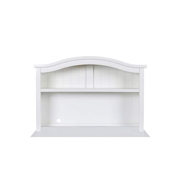 Shop Bayfront Youth White Desk Hutch Free Shipping Today