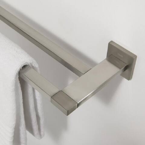 Tiger Towel Rack Double Items Brushed Stainless Steel