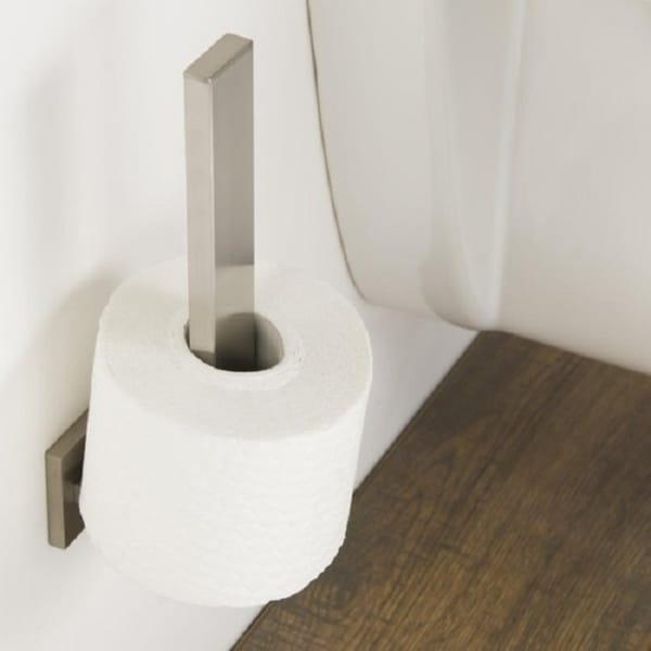 Tiger Spare Toilet Paper Roll Holder Items Brushed Stainless Tiger Spare Toilet Paper Roll Holder Items Brushed Stainless Steel