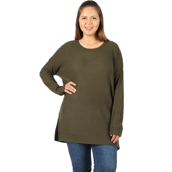 women's thermal tunic tops