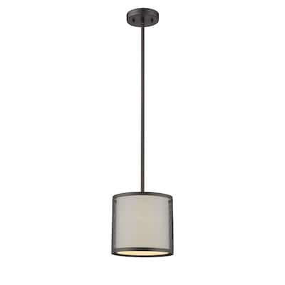 1-light Oil Rubbed Bronze Pendant - Oil Rubbed Bronze - Oil Rubbed Bronze