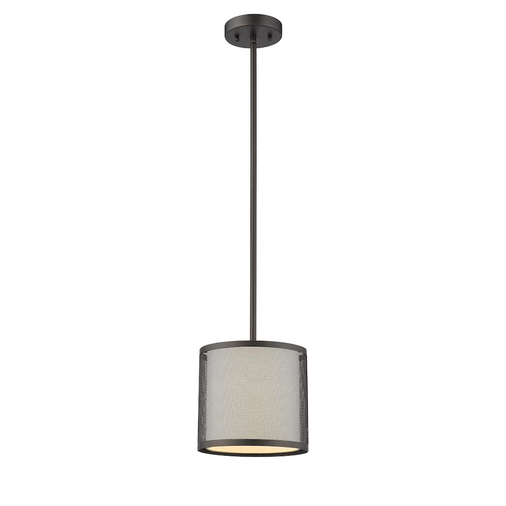1-light Oil Rubbed Bronze Pendant - Oil Rubbed Bronze - Oil Rubbed Bronze