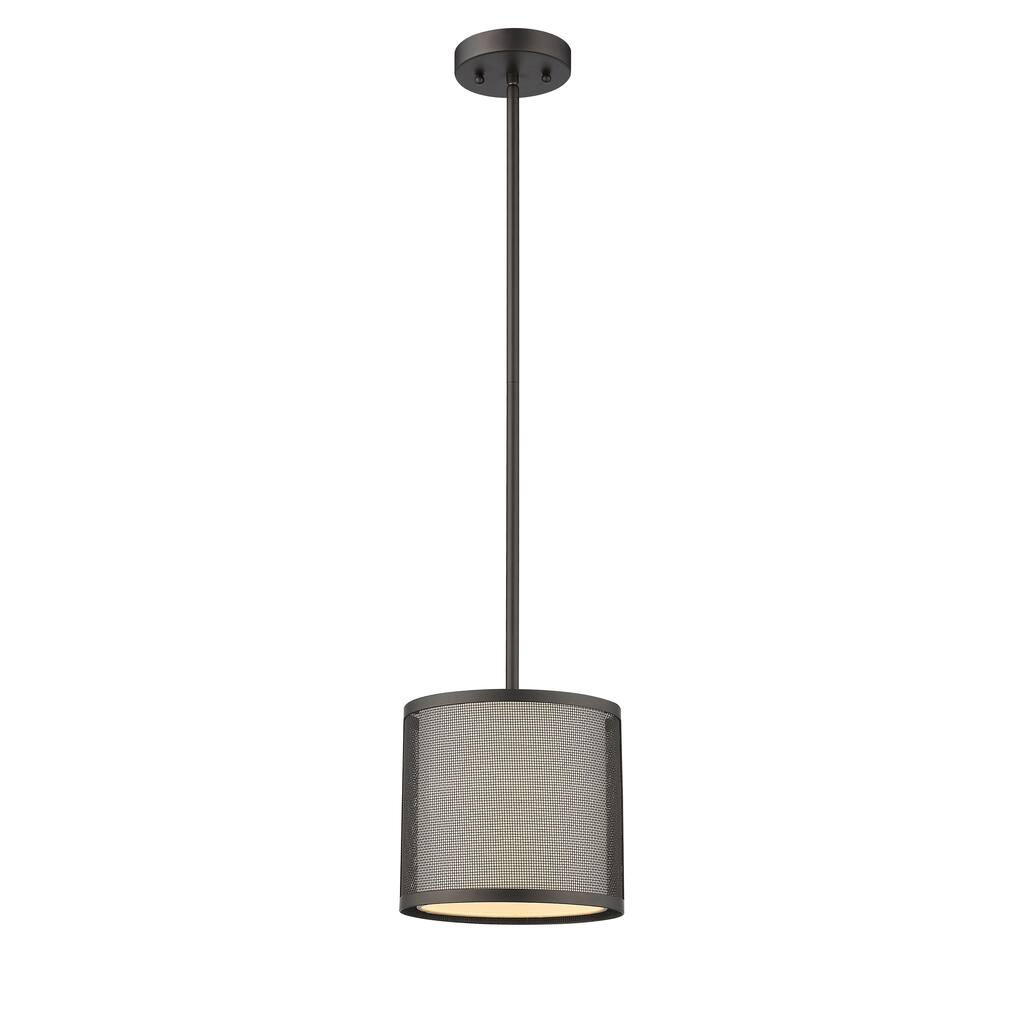 1-light Oil Rubbed Bronze Pendant - Oil Rubbed Bronze - Oil Rubbed Bronze